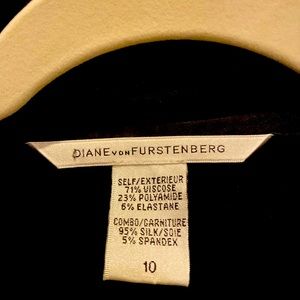 Diane Von Furstenberg Military Style Jacket